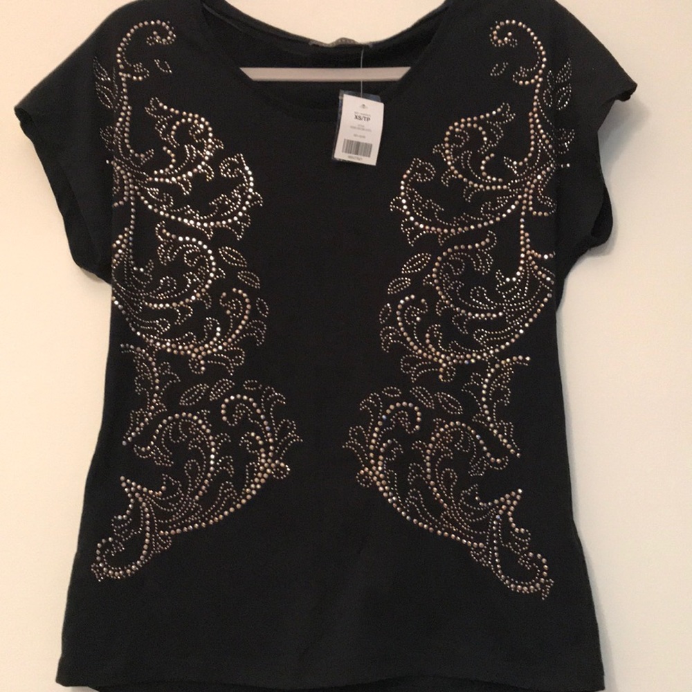 3 for $25! SUZY SHIER Embellished Top / NWT